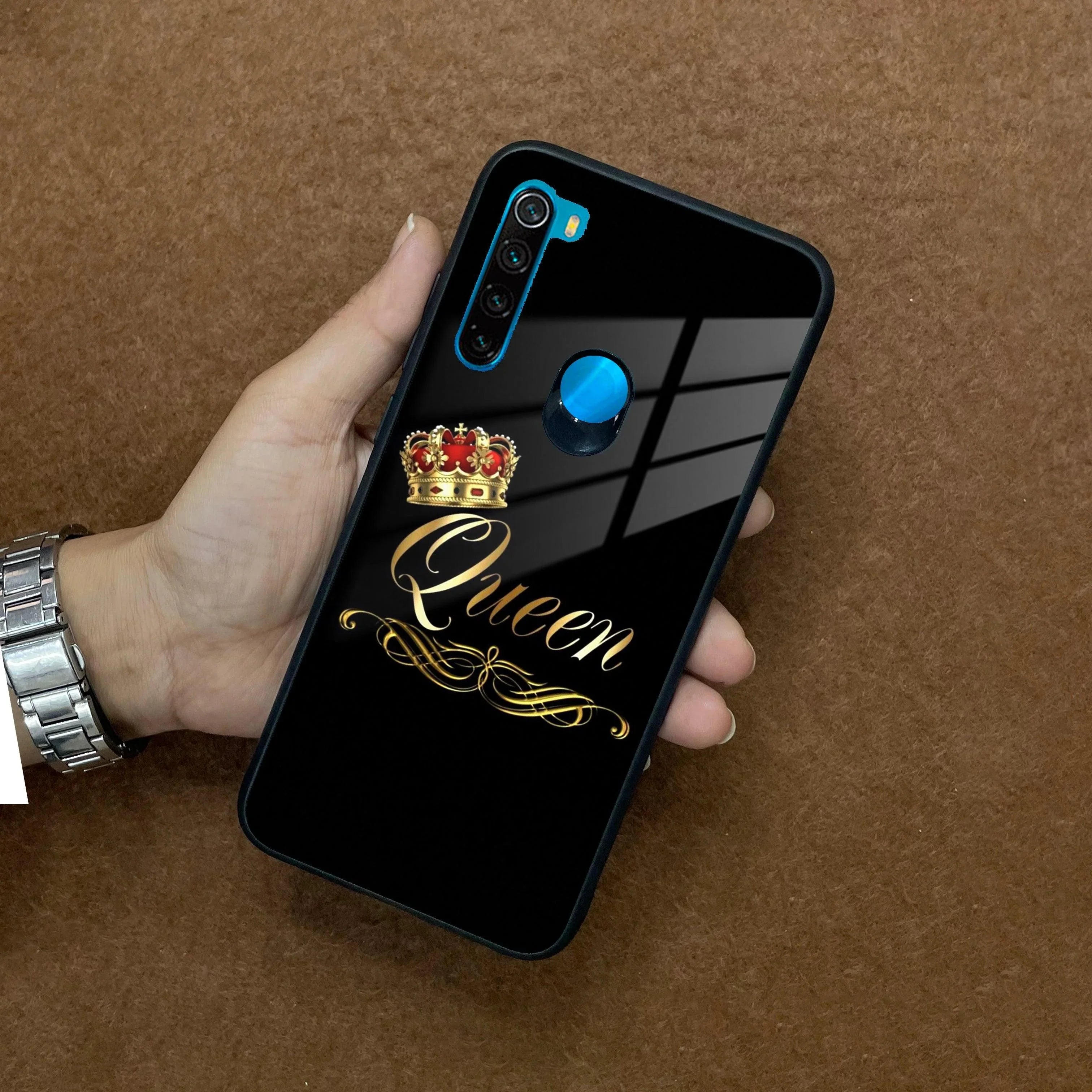 Cute Queen With Crown Glass Case For Redmi/Xiaomi - ShopOnCliQ