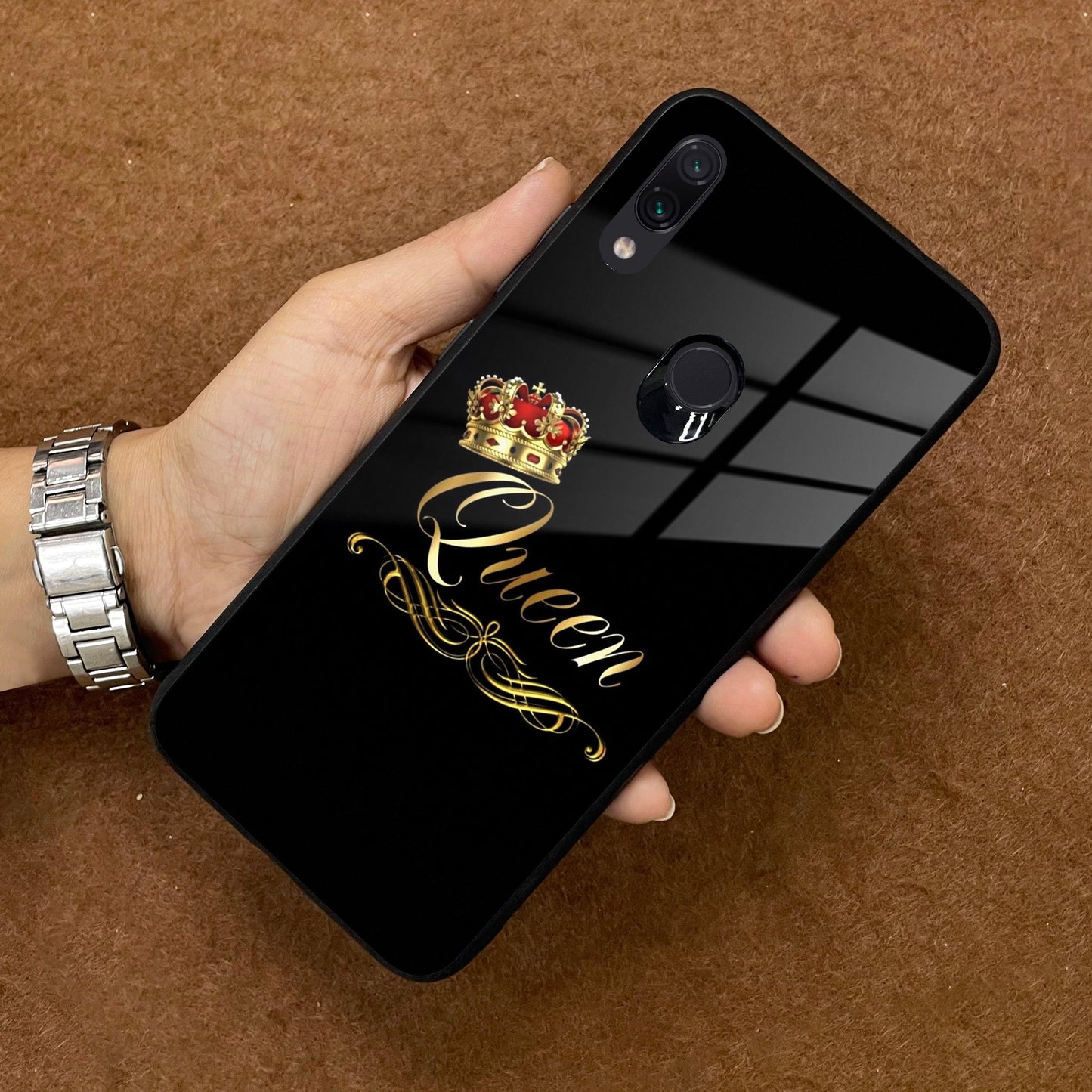 Cute Queen With Crown Glass Case For Redmi/Xiaomi ShopOnCliQ