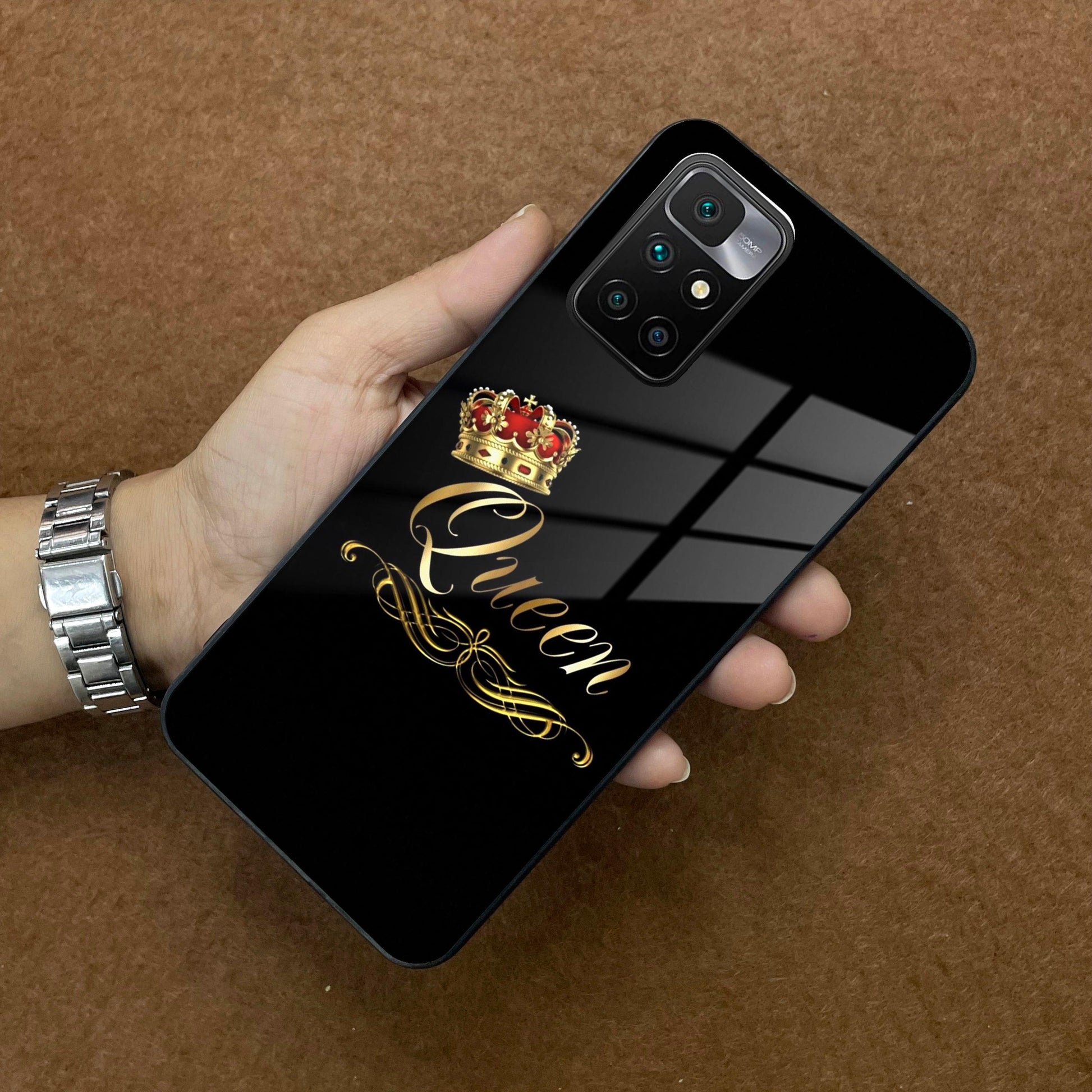 Cute Queen With Crown Glass Case For Redmi/Xiaomi ShopOnCliQ