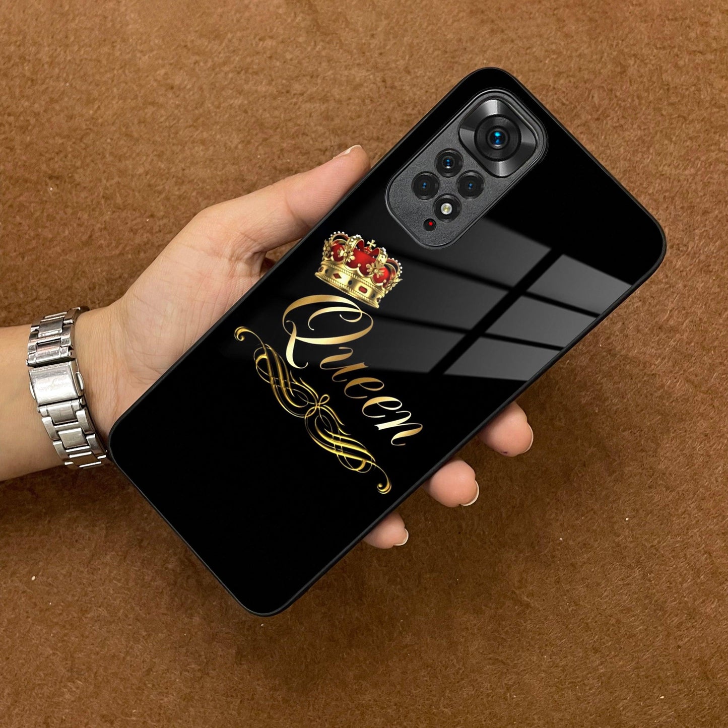 Cute Queen With Crown Glass Case For Redmi/Xiaomi ShopOnCliQ