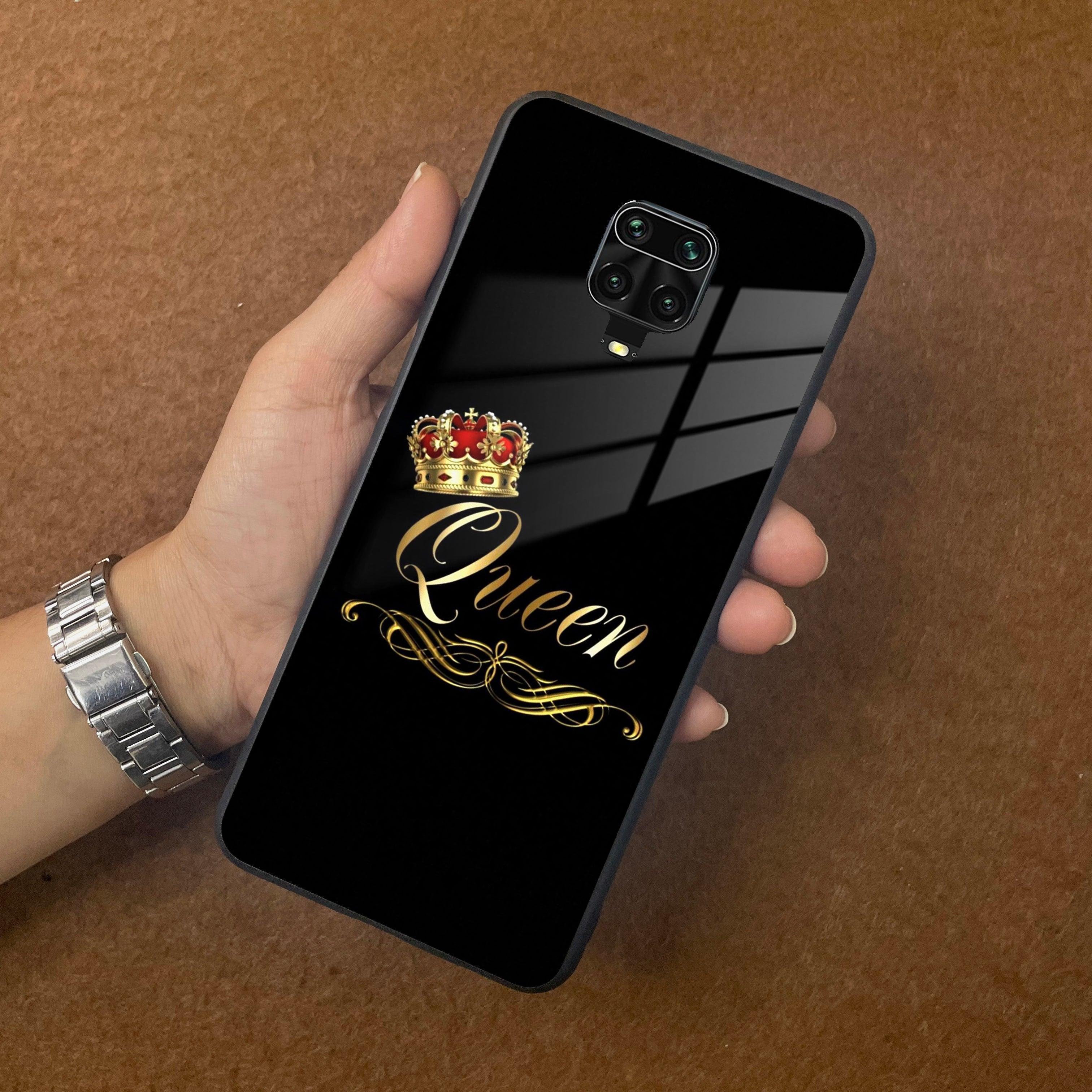 Cute Queen With Crown Glass Case For Redmi/Xiaomi - ShopOnCliQ