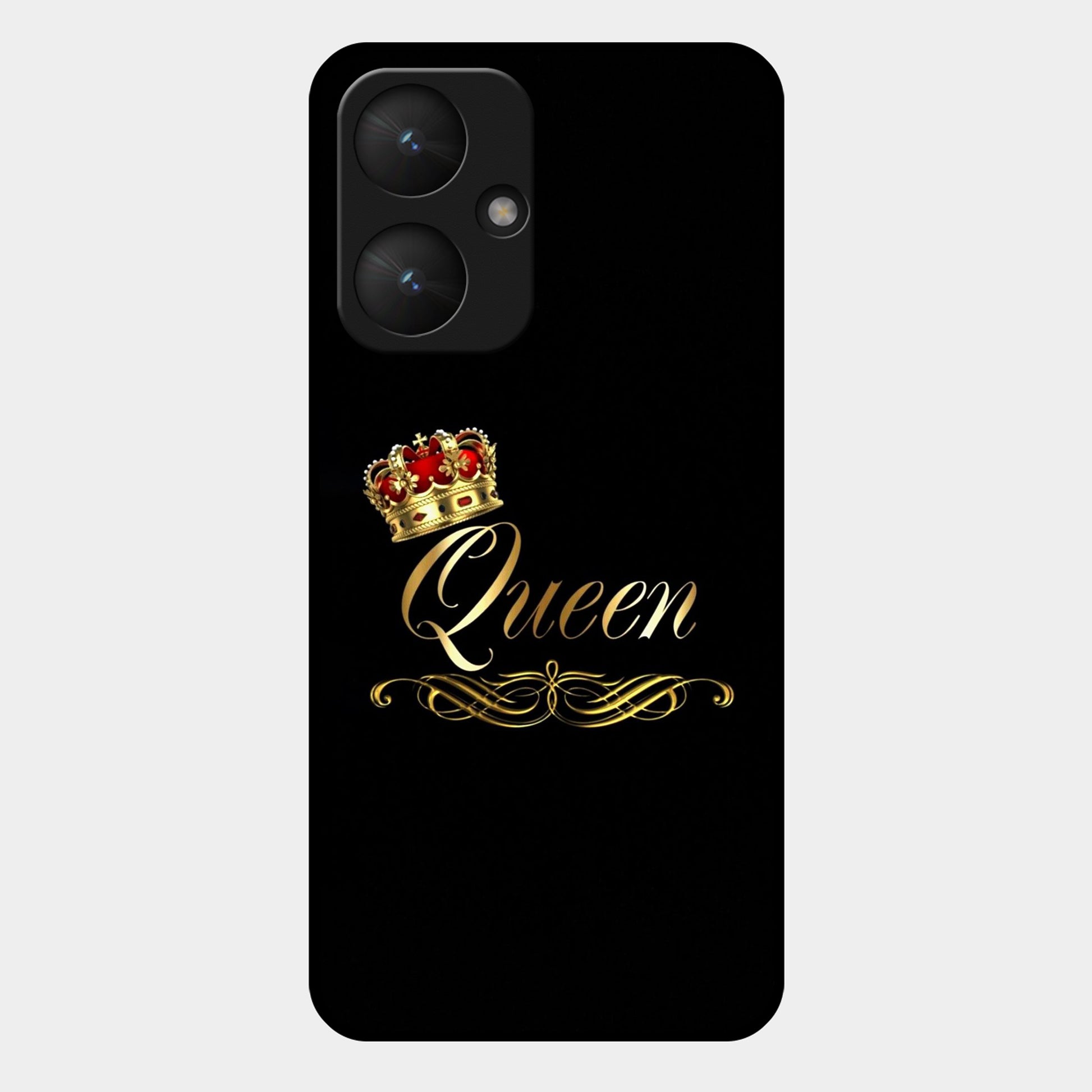 Cute Queen With Crown Glass Case For Redmi/Xiaomi ShopOnCliQ