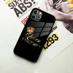 Cute Queen With Crown Glass Case for iPhone - ShopOnCliQ