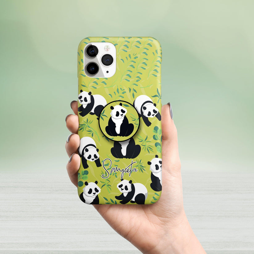 Cute Wild Panda Hard Matte Phone Case Cover For Oppo ShopOnCliQ