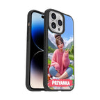 Cute Girl Glossy Metal Case Cover For Poco - ShopOnCliQ