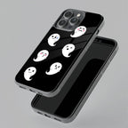 Cute Ghost Glass Case Cover For iPhone - ShopOnCliQ