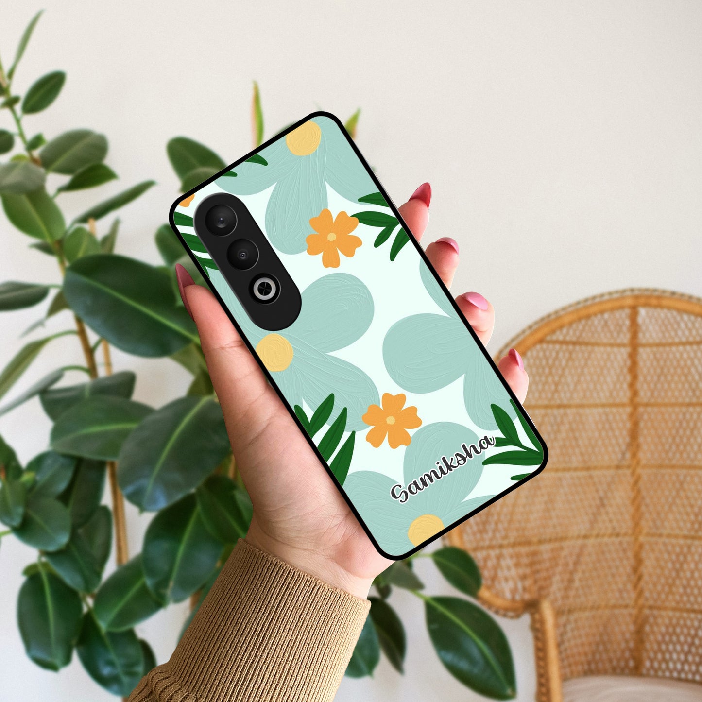 Daisy Dreams Customized Glass Case Cover For OnePlus ShopOnCliQ