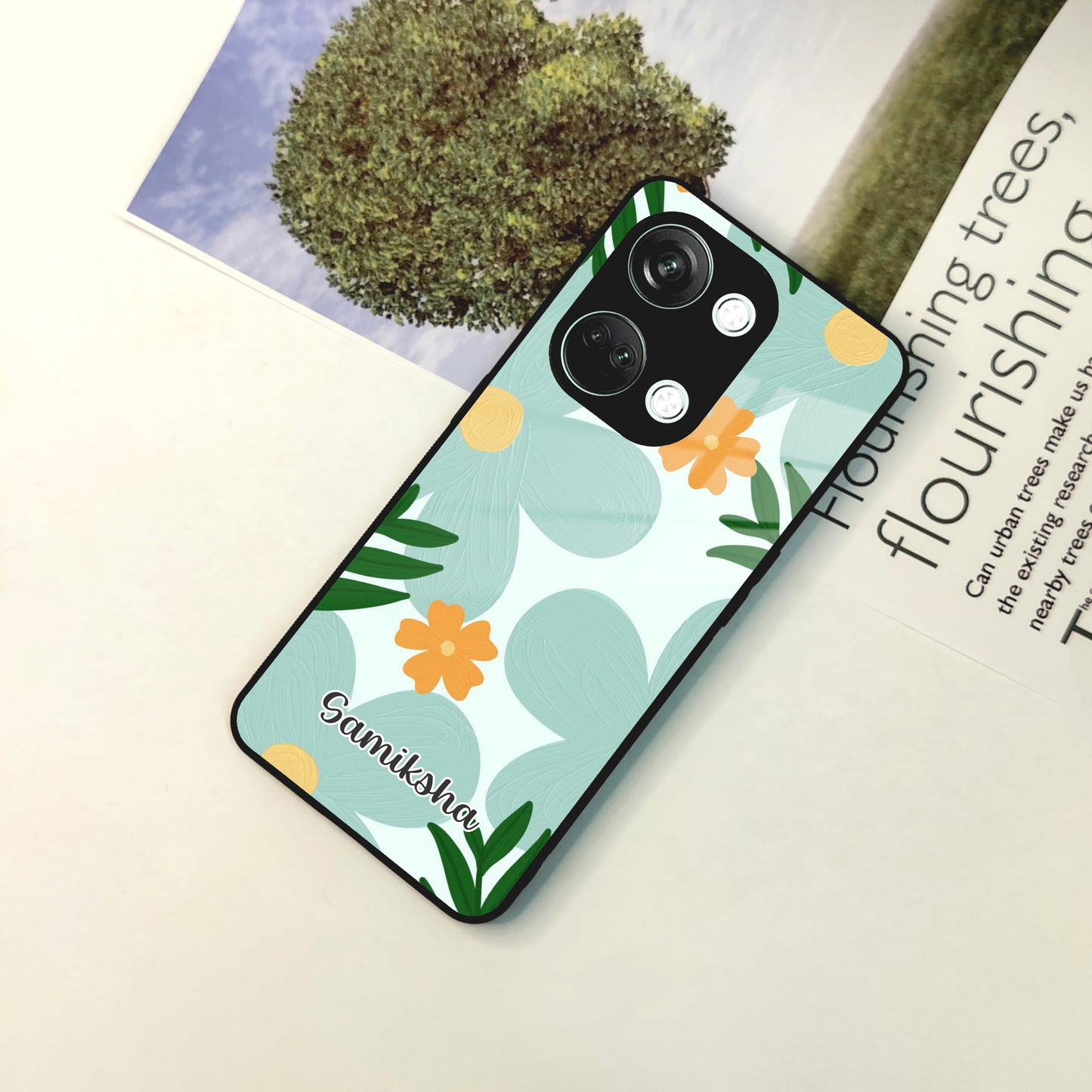 Daisy Dreams Customized Glass Case Cover For OnePlus ShopOnCliQ