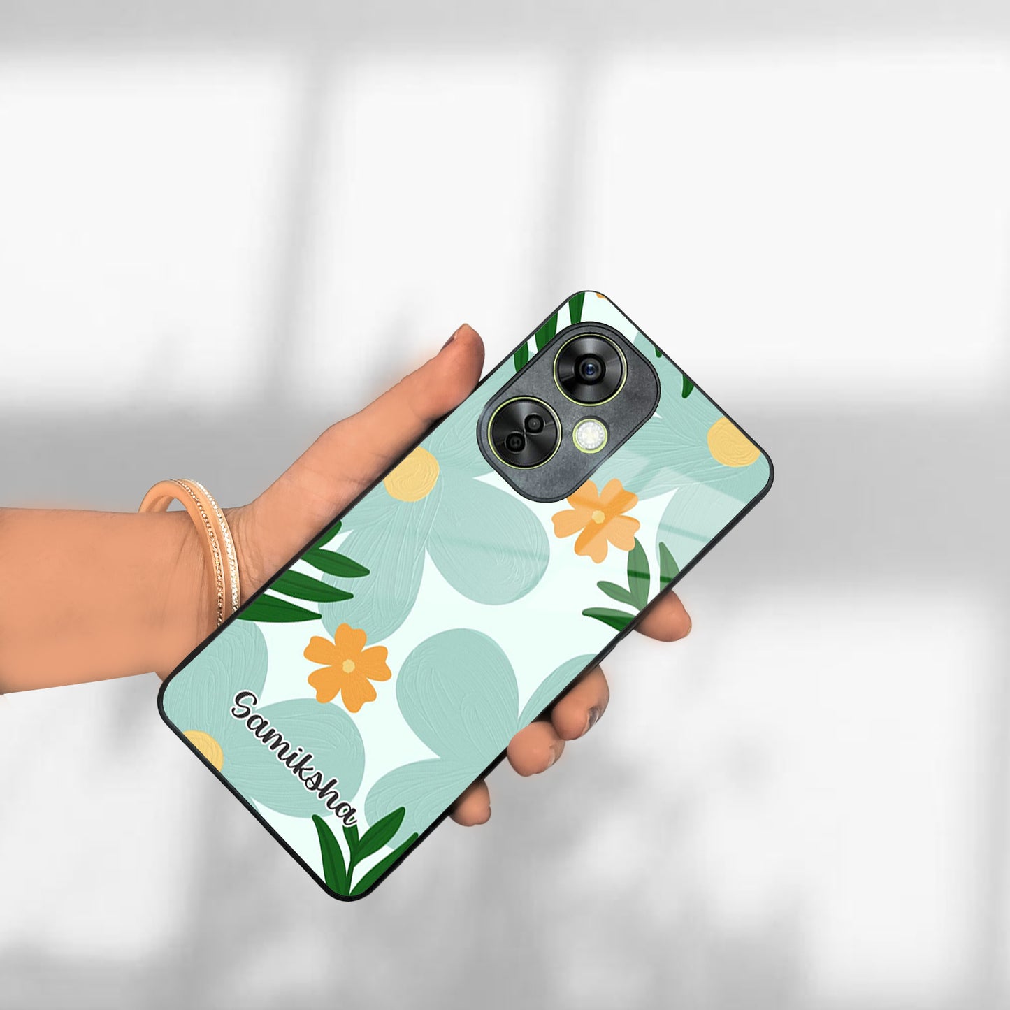 Daisy Dreams Customized Glass Case Cover For OnePlus ShopOnCliQ