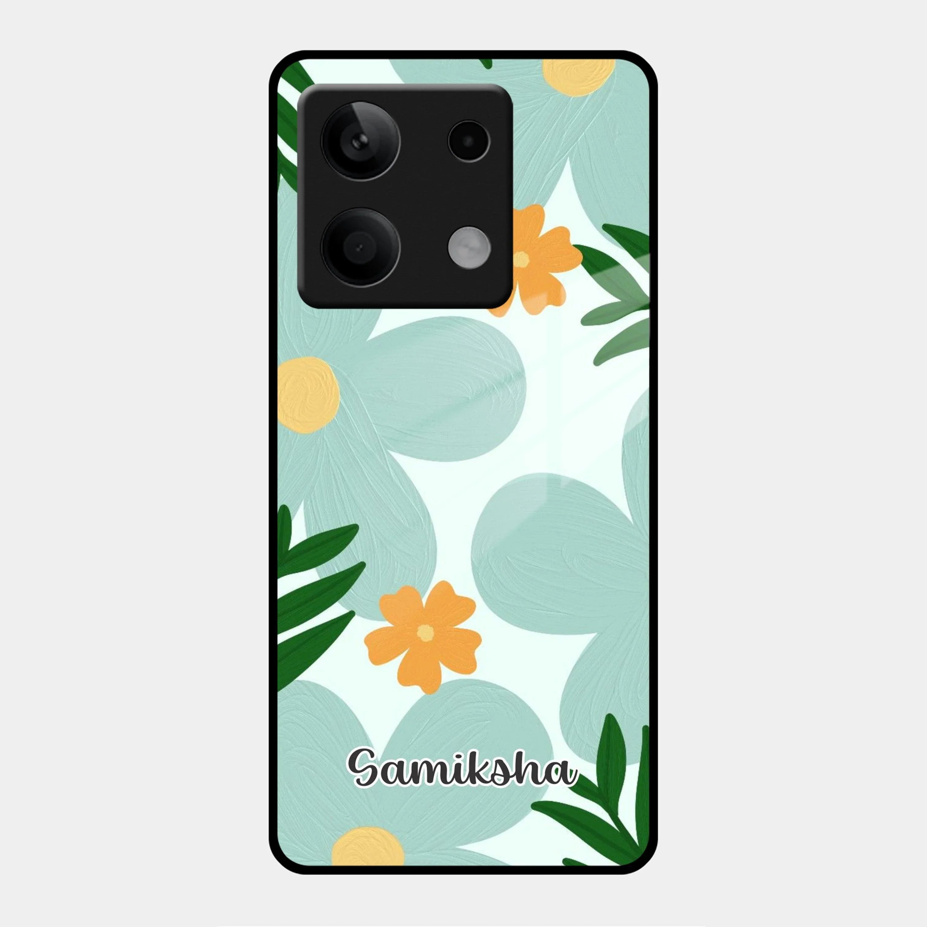 Daisy Dreams Customized Glass Case Cover For Poco - ShopOnCliQ