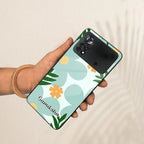 Daisy Dreams Customized Glass Case Cover For Poco - ShopOnCliQ