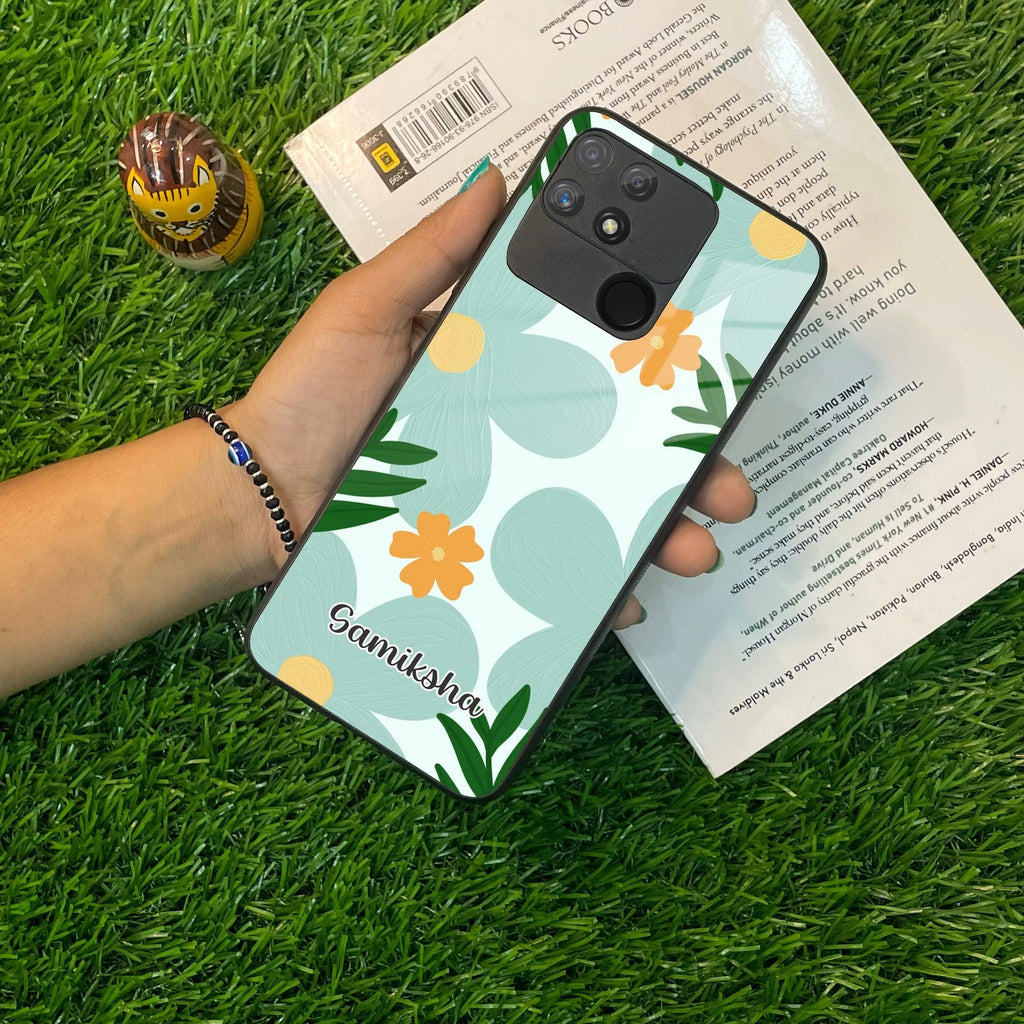 Daisy Dreams Customized Glass Case Cover For Realme/Narzo - ShopOnCliQ