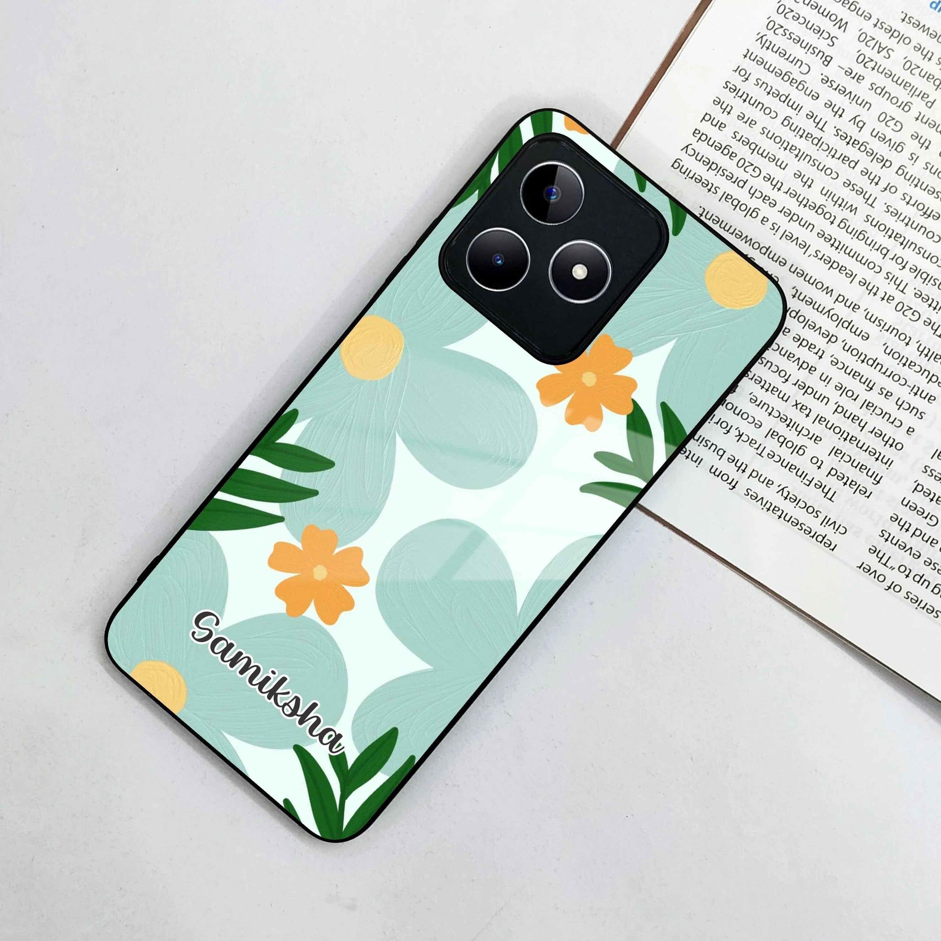 Daisy Dreams Customized Glass Case Cover For Realme/Narzo - ShopOnCliQ