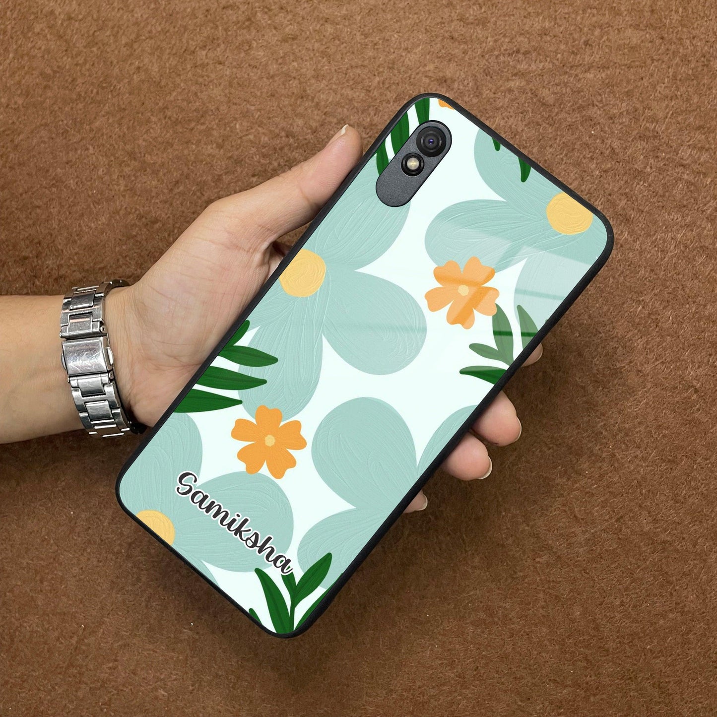 Daisy Dreams Customized Glass Case Cover For Redmi/Xiaomi