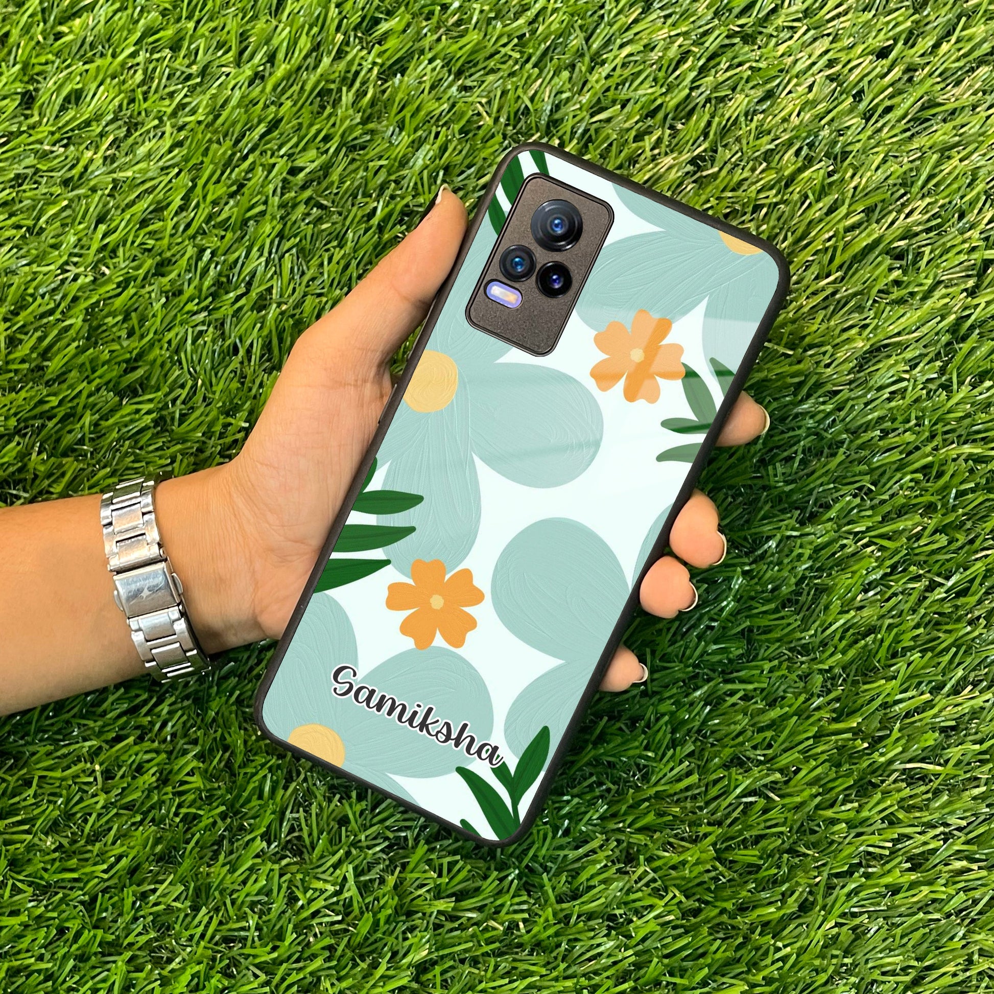 Daisy Dreams Customized Glass Case Cover For Vivo ShopOnCliQ