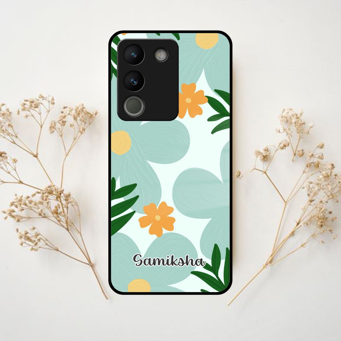 Daisy Dreams Customized Glass Case Cover For Vivo ShopOnCliQ