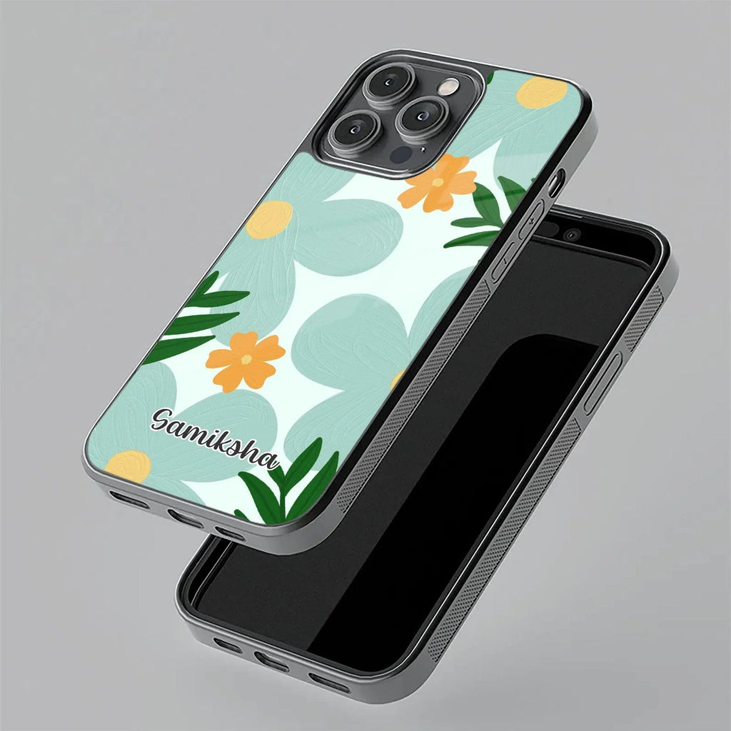 Daisy Dreams Customized Glass Case Cover For Oppo - ShopOnCliQ