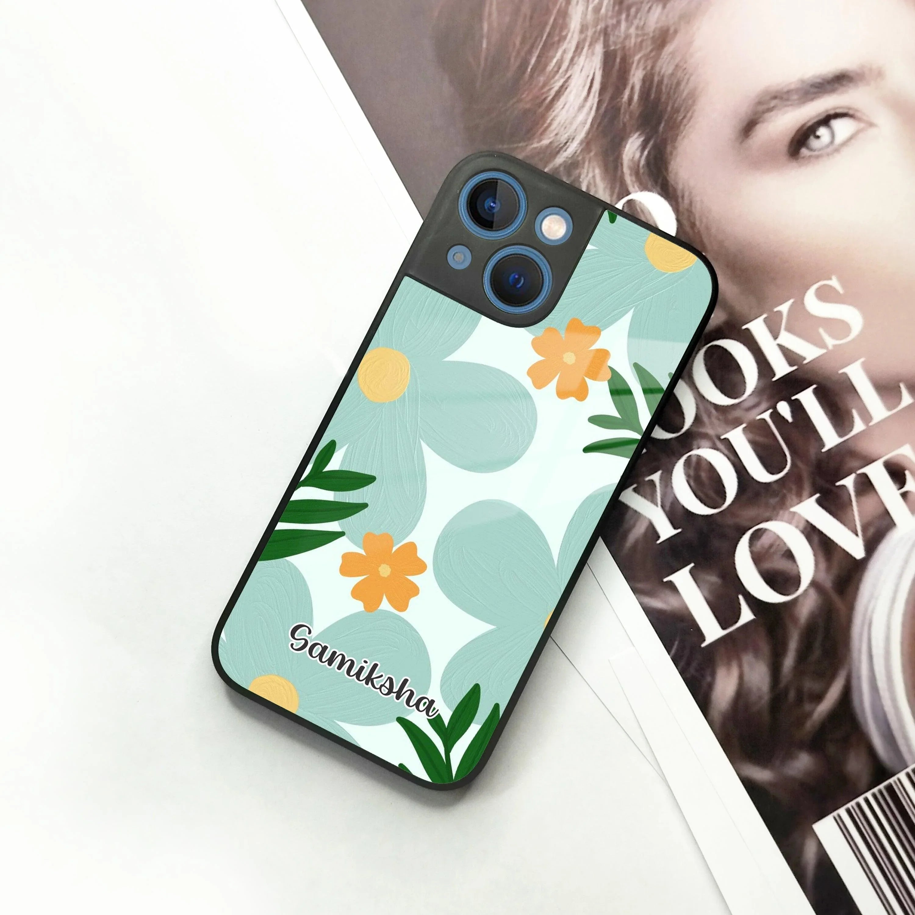 Daisy Dreams Customized Glass Case Cover For iPhone - ShopOnCliQ