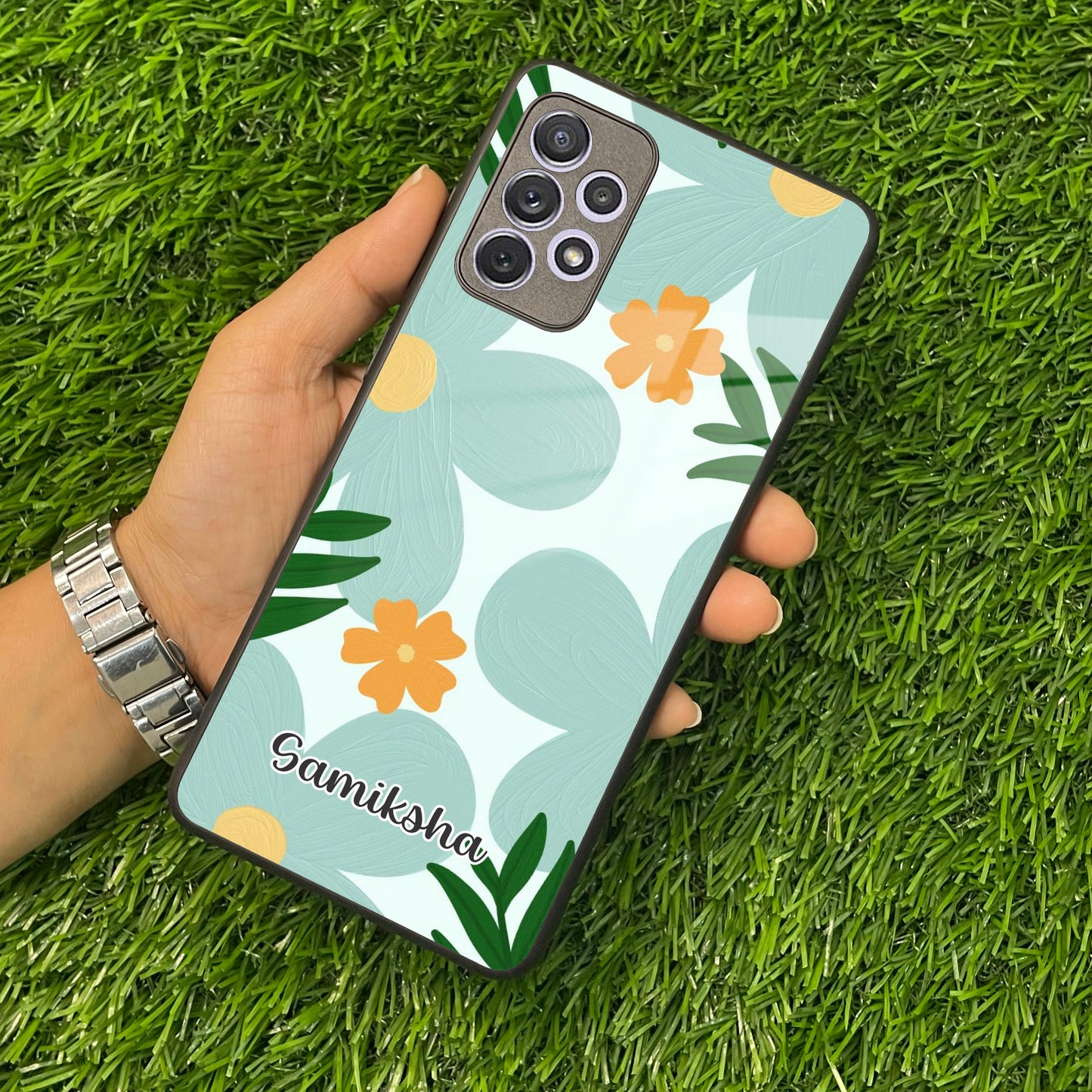 Daisy Dreams Customized Glass Case Cover for Samsung ShopOnCliQ