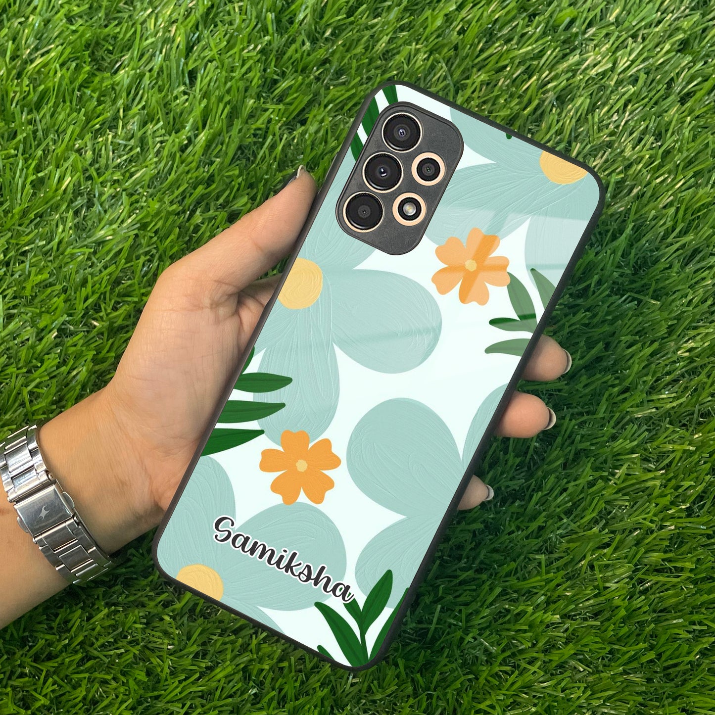 Daisy Dreams Customized Glass Case Cover for Samsung ShopOnCliQ