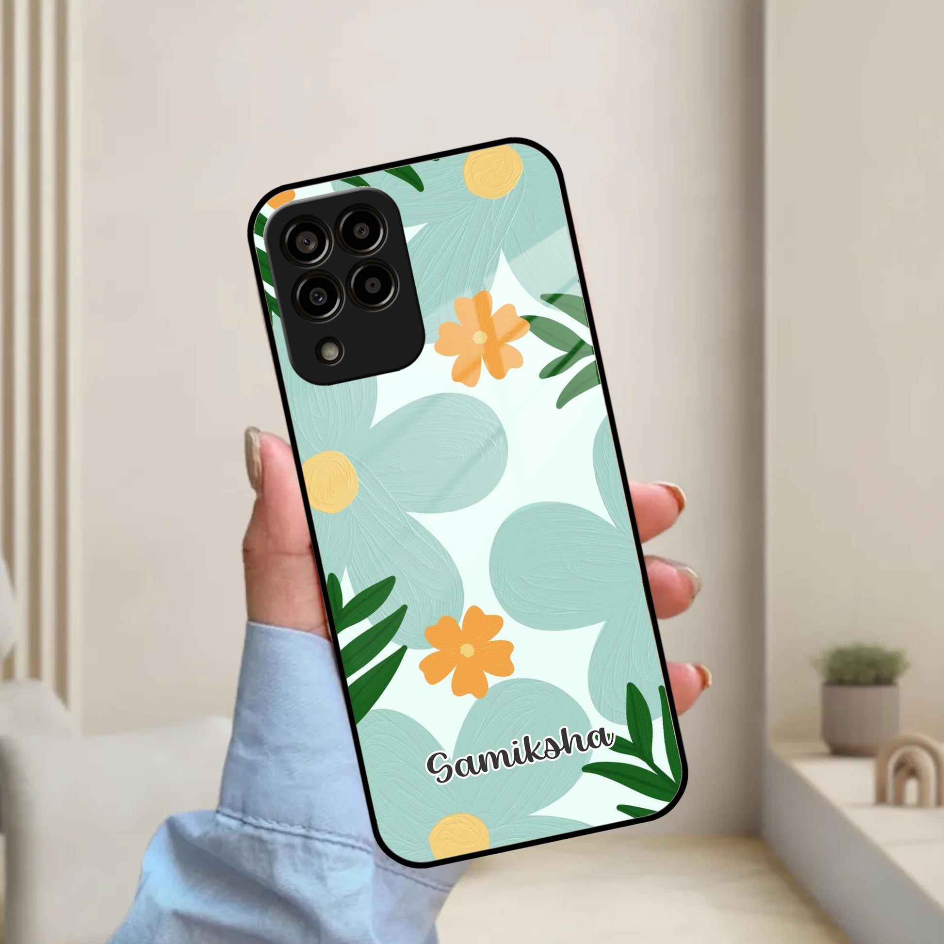 Daisy Dreams Customized Glass Case Cover for Samsung ShopOnCliQ