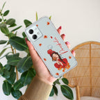 Daisy Flower Customize Transparent Silicon Case For Motorola Edge 40 Neo
