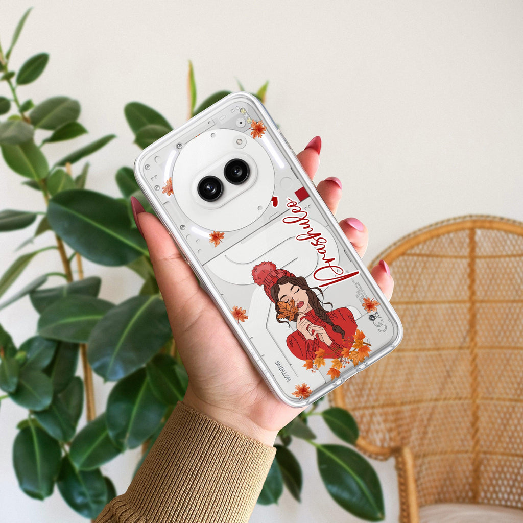 Daisy Flower Customize Transparent Silicon Case For Nothing - ShopOnCliQ
