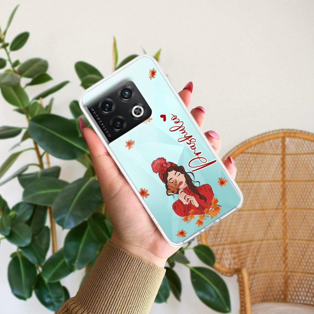 Daisy Flower Customize Anti Yellow Case For OnePlus 10 Pro 5G