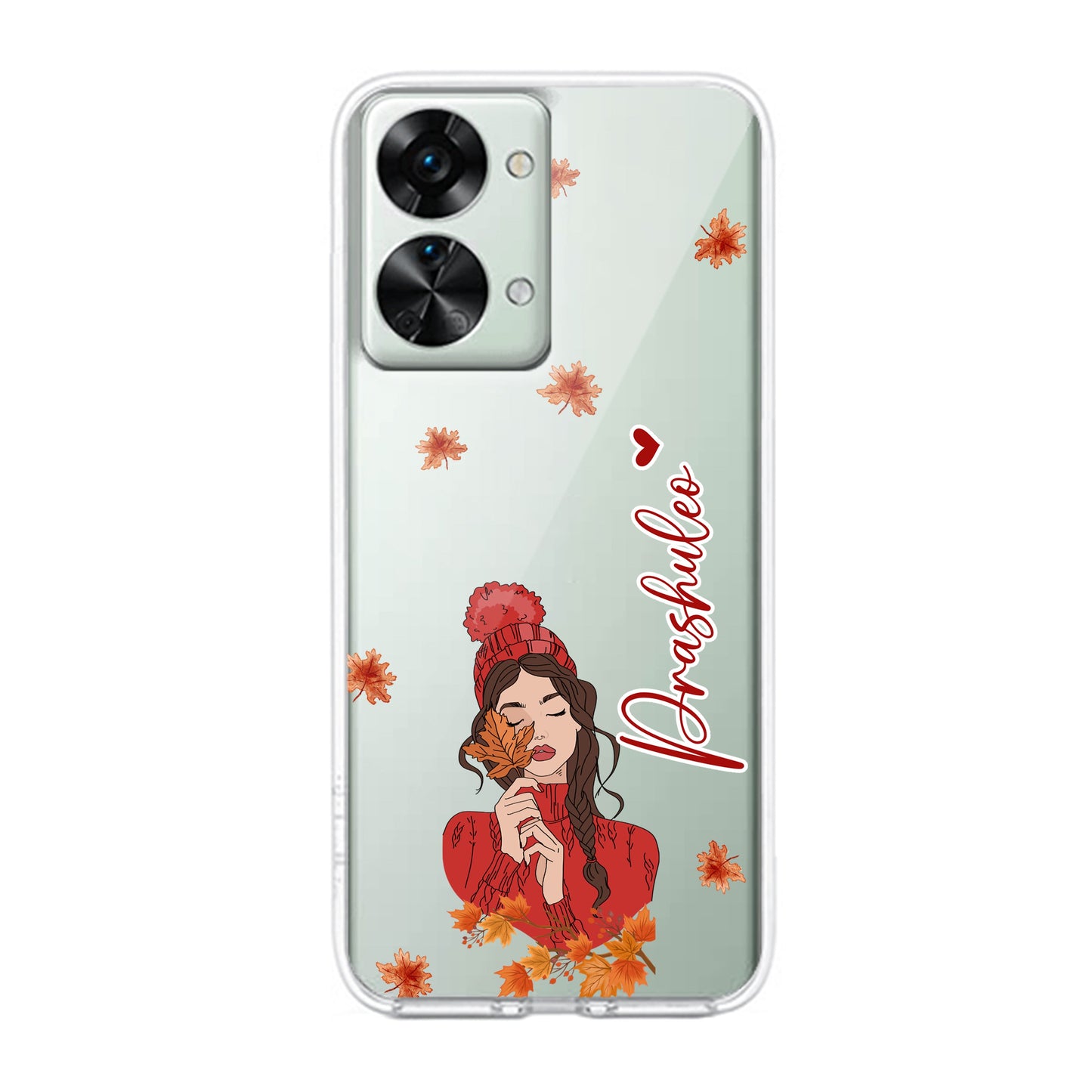 Daisy Flower Customize Transparent Silicon Case For OnePlus ShopOnCliQ