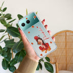 Daisy Flower Customize Transparent Silicon Case For OnePlus Nord 4 5G