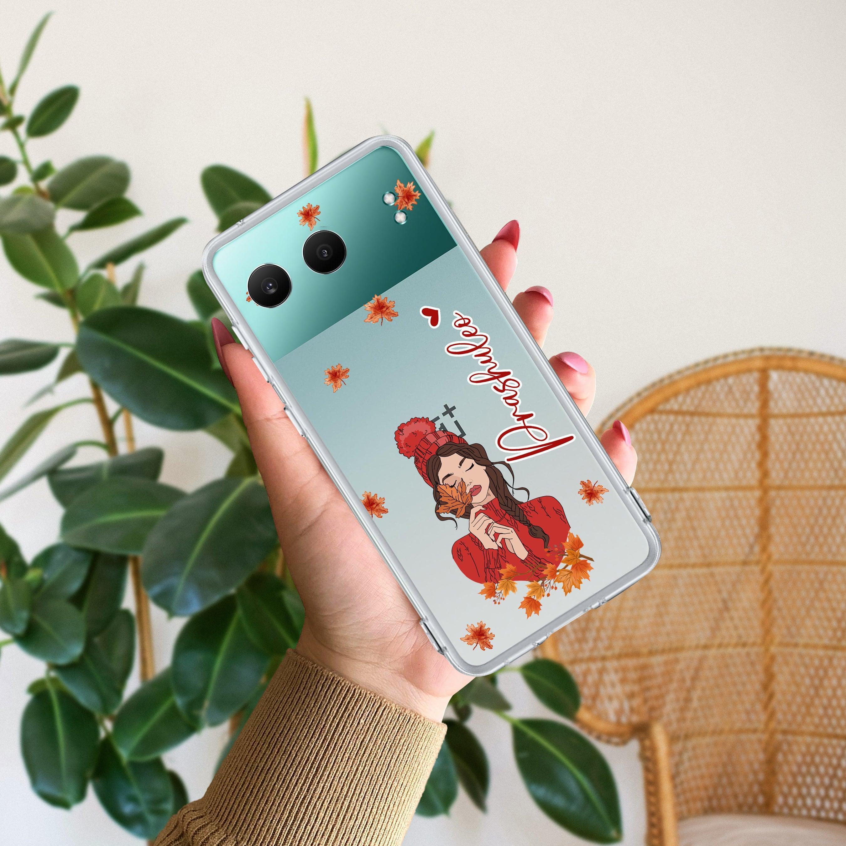 Daisy Flower Customize Transparent Silicon Case For OnePlus Nord 4 5G