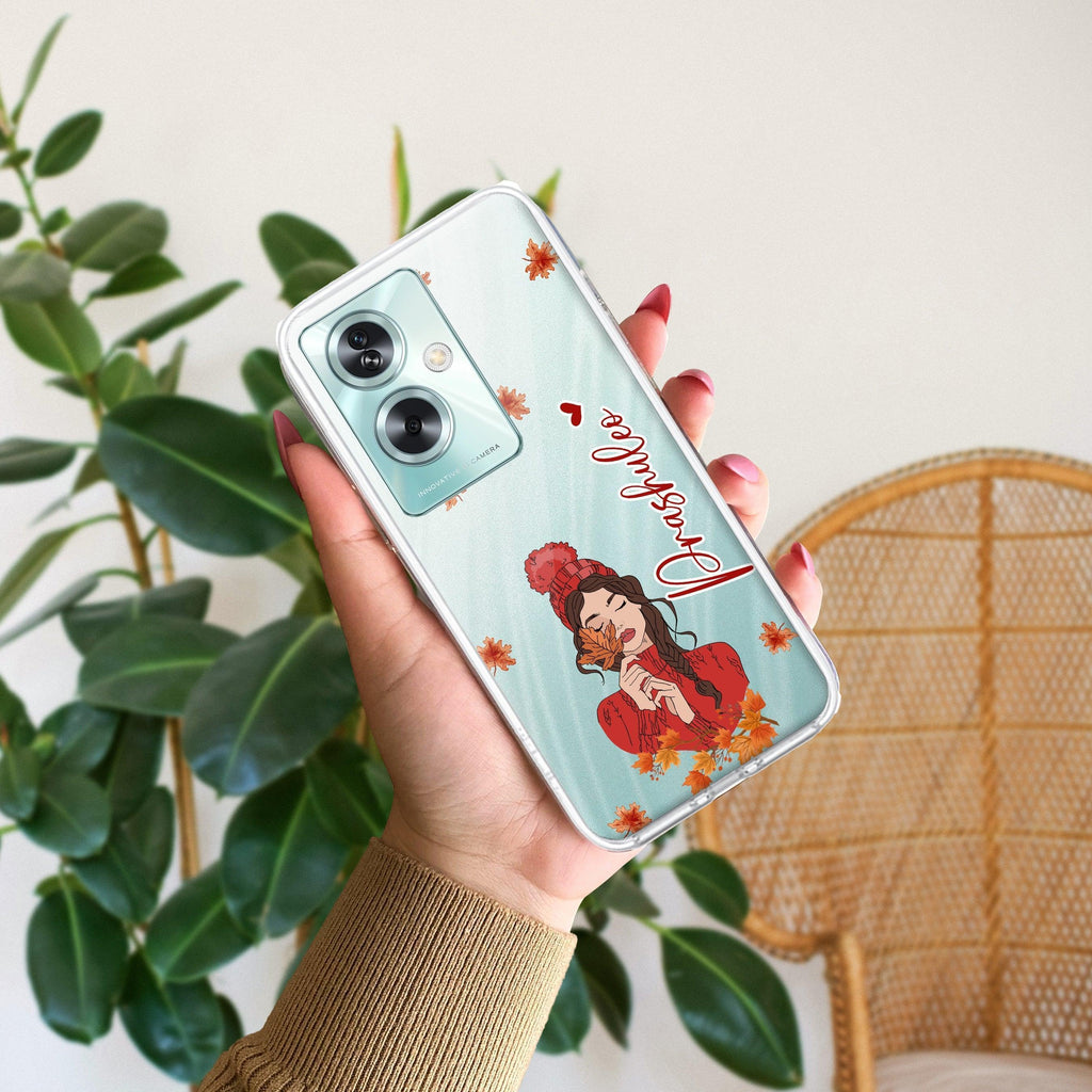 Daisy Flower Customize Anti Yellow Case For Oppo A79 5G