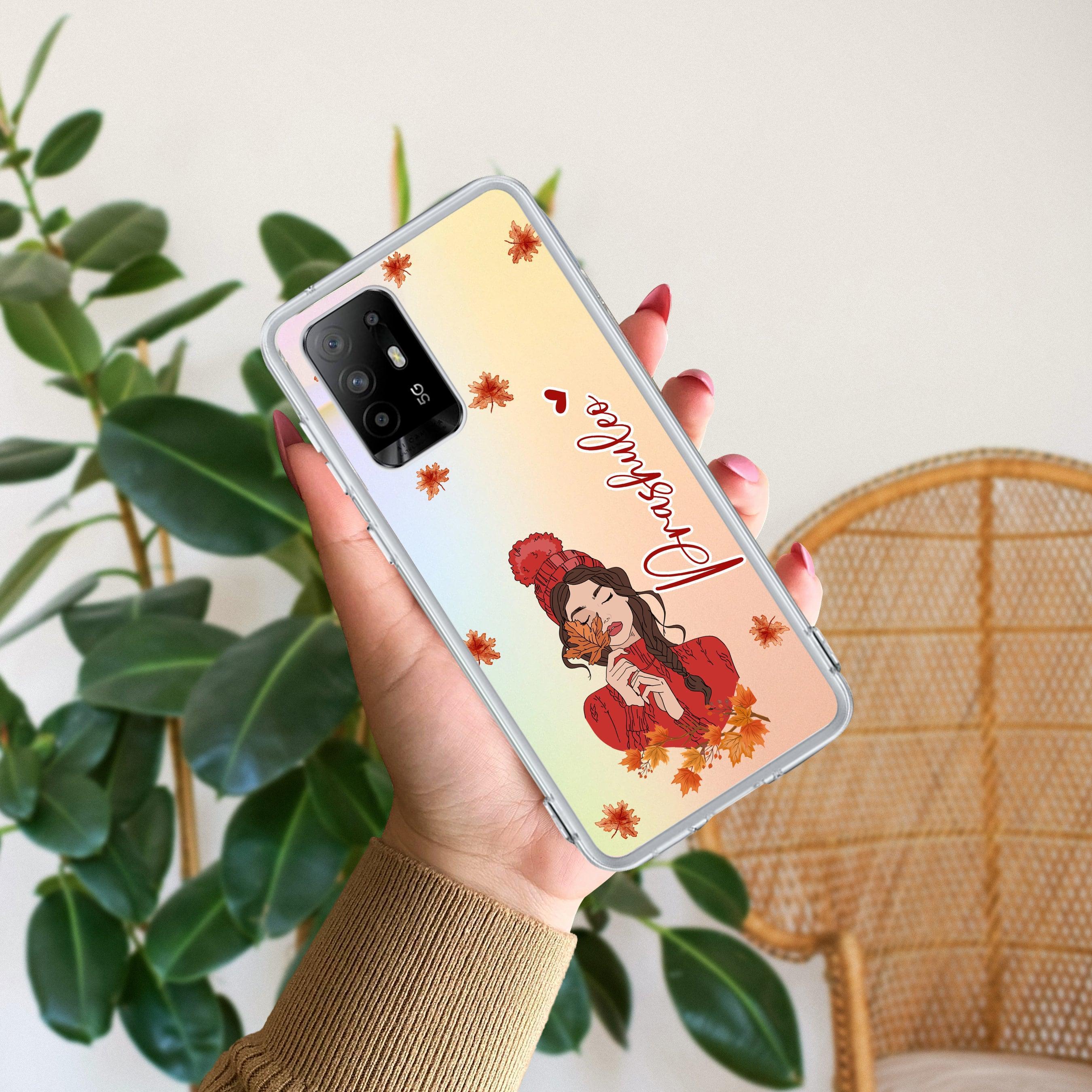 Daisy Flower Customize Anti Yellow Case For Oppo F19 Pro Plus