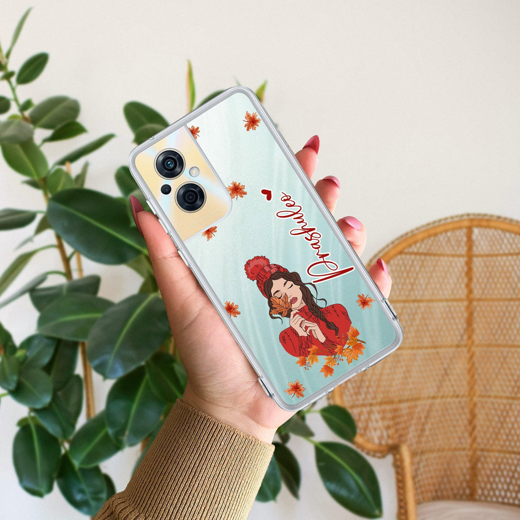 Daisy Flower Customize Anti Yellow Case For Oppo F21 Pro (5G)