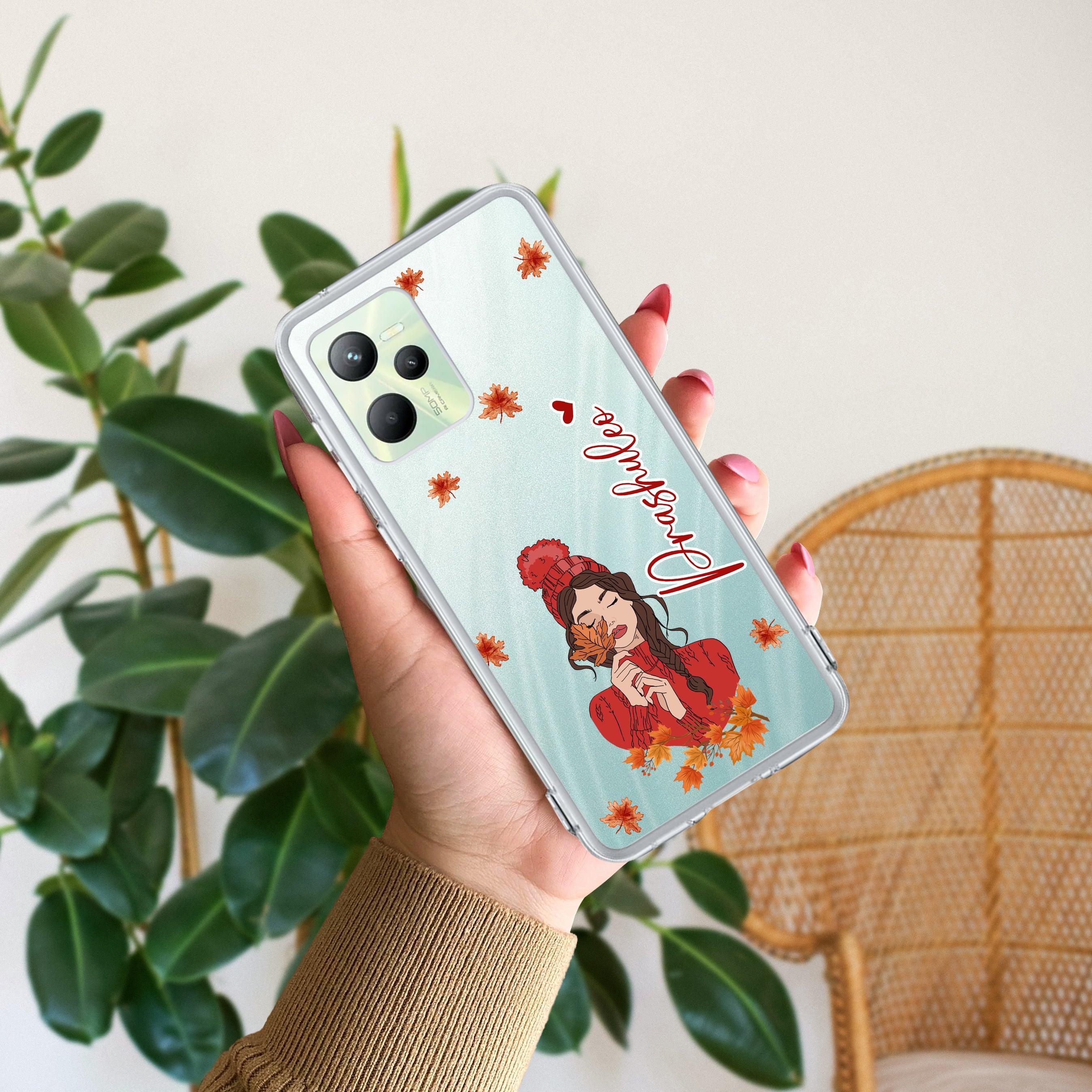 Daisy Flower Customize Anti Yelllow Case For Realme C35 / Realme Narzo 50A Prime
