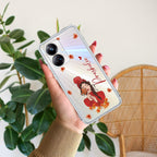 Daisy Flower Customize Transparent Silicon Case For Realme 10 Pro+ 5G