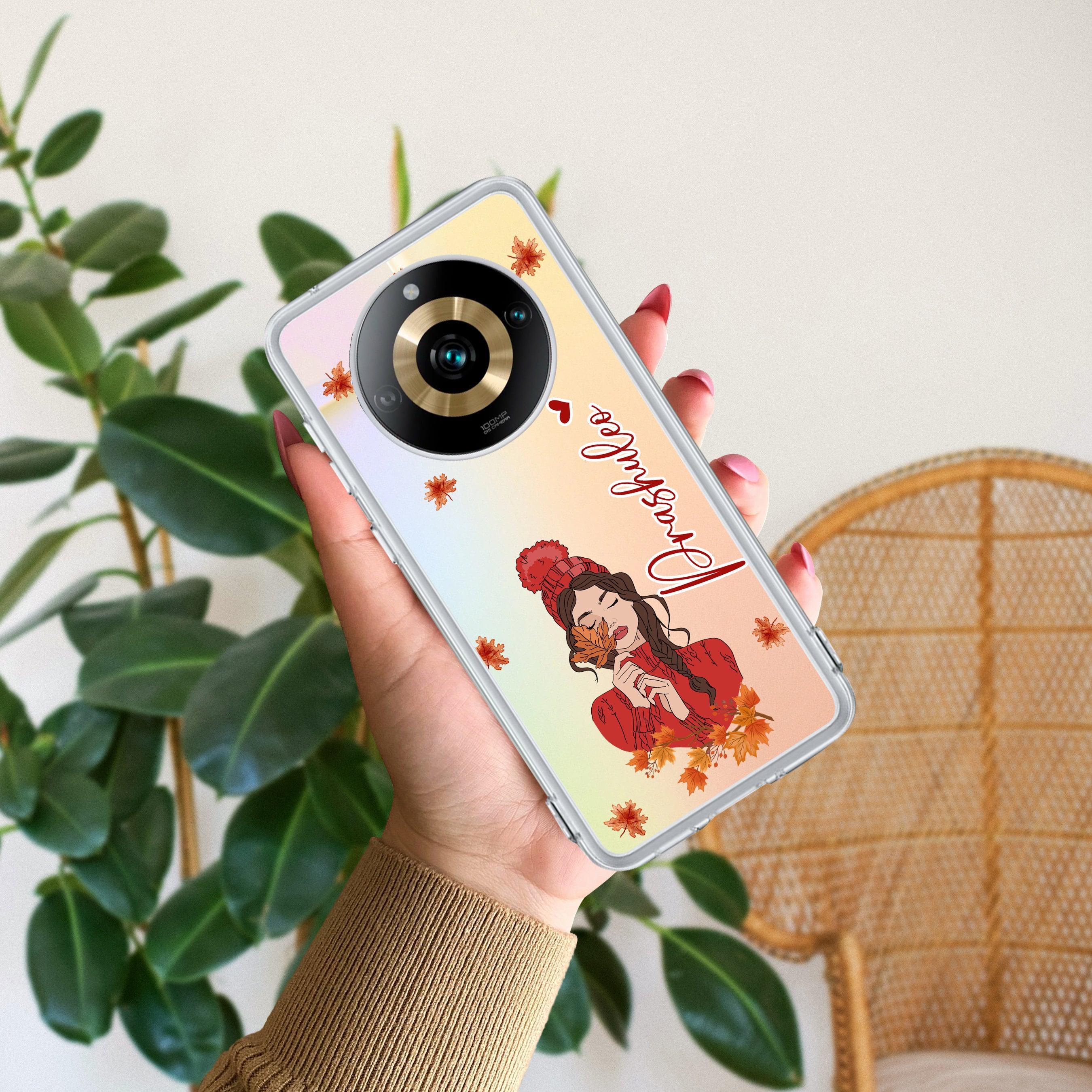 Daisy Flower Customize Transparent Silicon Case For Realme C35 / Realme Narzo 50A Prime