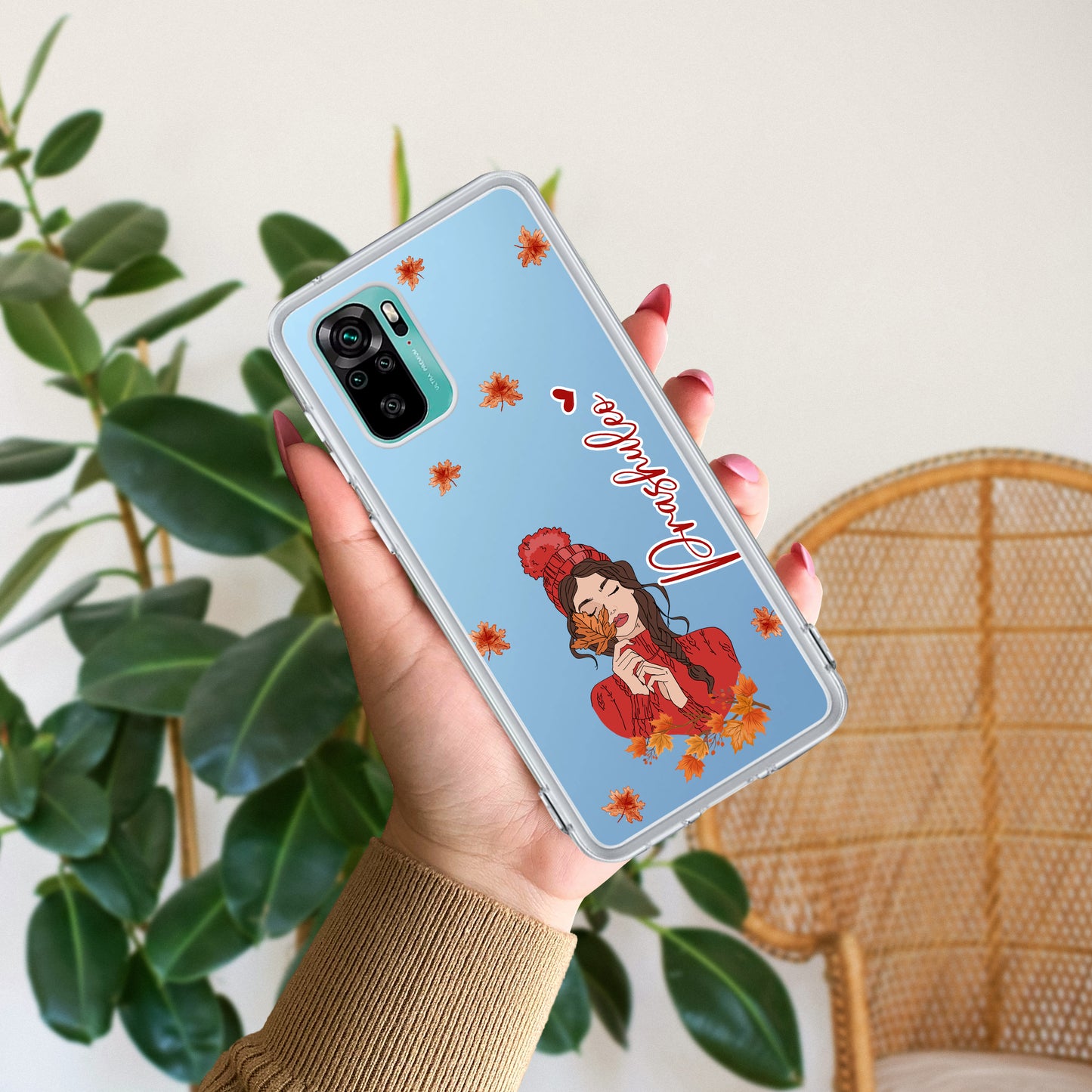 Daisy Flower Customize Transparent Silicon Case For Redmi/Xiaomi ShopOnCliQ