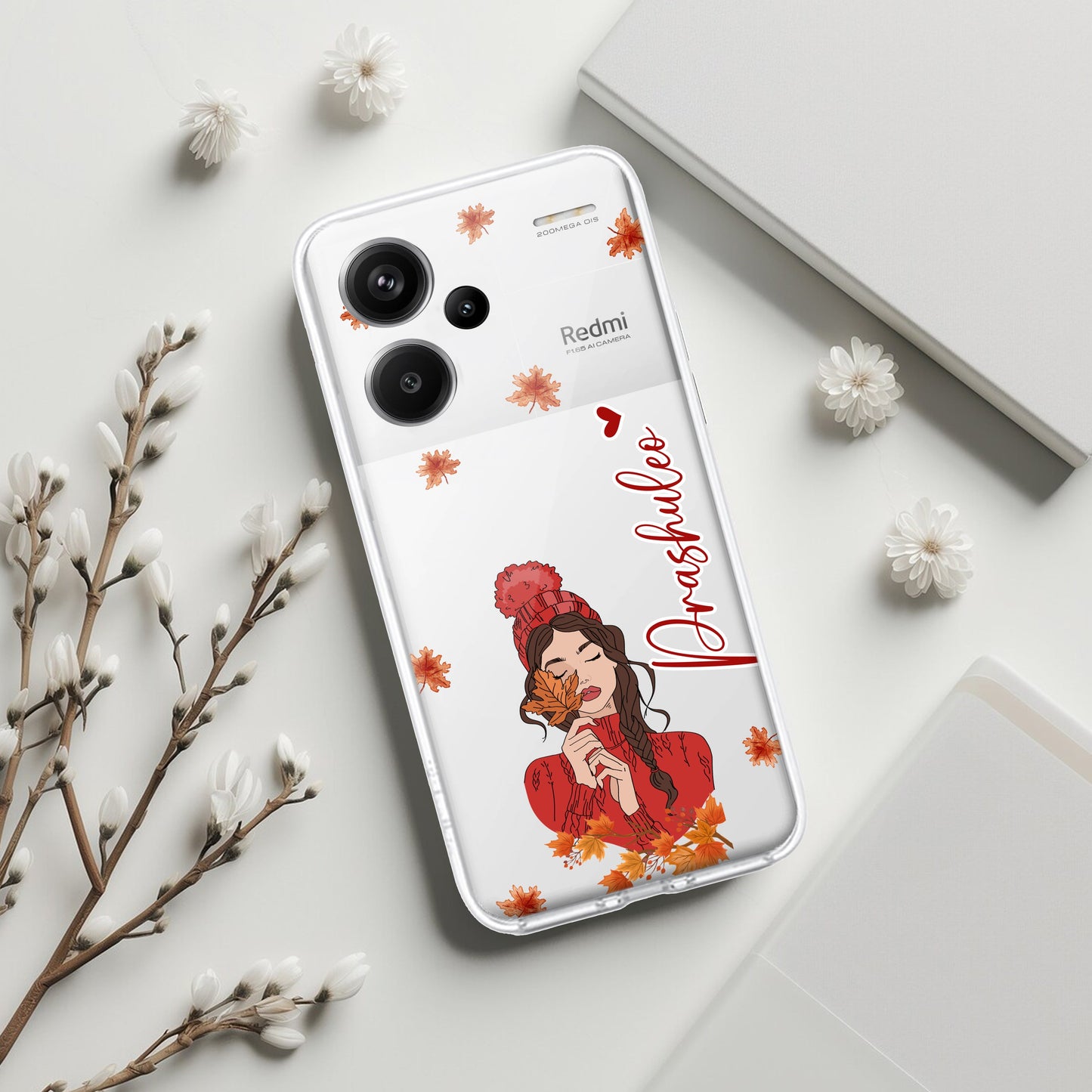 Daisy Flower Customize Transparent Silicon Case For Redmi/Xiaomi ShopOnCliQ