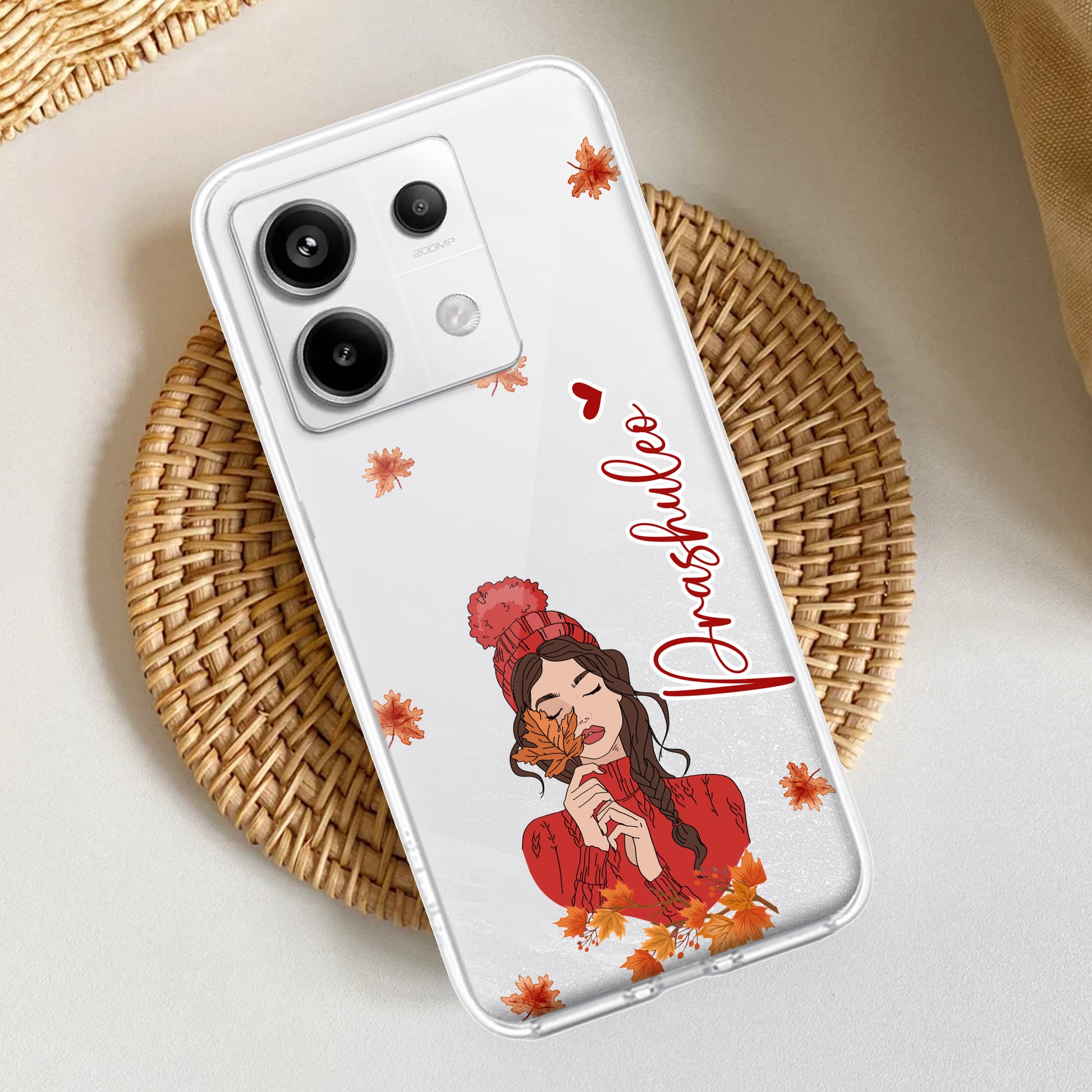 Daisy Flower Customize Transparent Silicon Case For Redmi/Xiaomi ShopOnCliQ