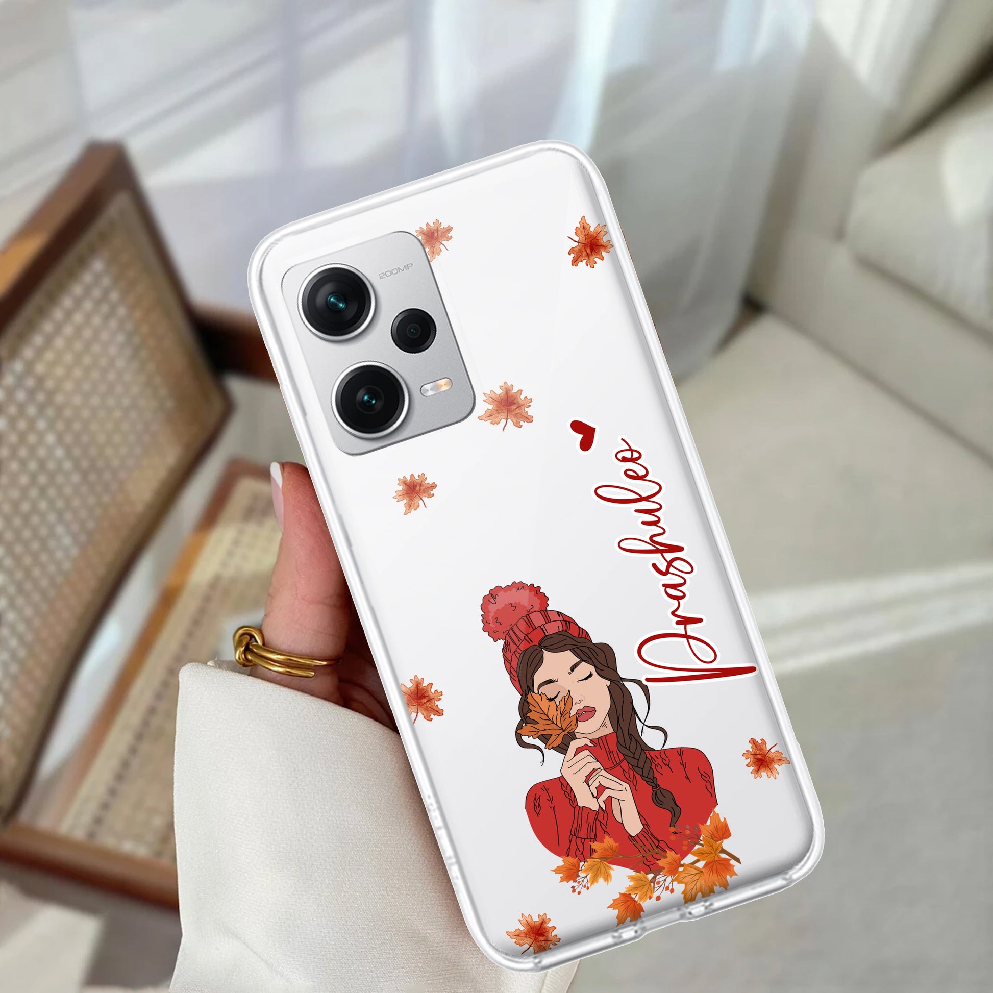 Daisy Flower Customize Transparent Silicon Case For Redmi/Xiaomi ShopOnCliQ