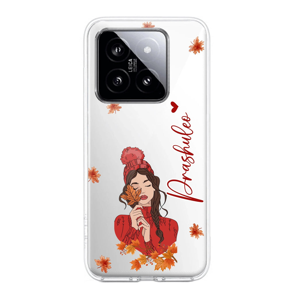 Daisy Flower Customize Transparent Silicon Case For Redmi Note 14 Pro Plus 5G