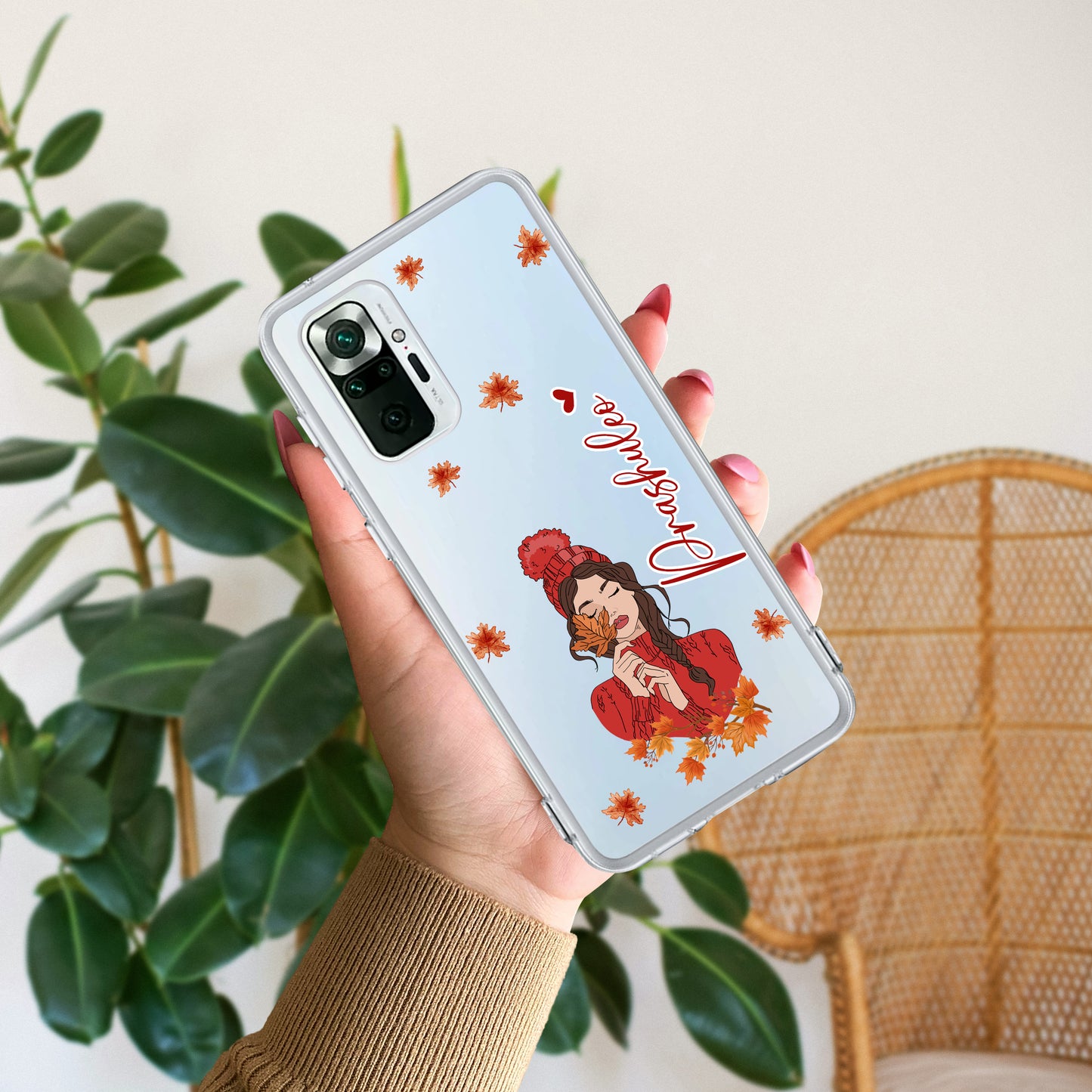 Daisy Flower Customize Transparent Silicon Case For Redmi/Xiaomi ShopOnCliQ