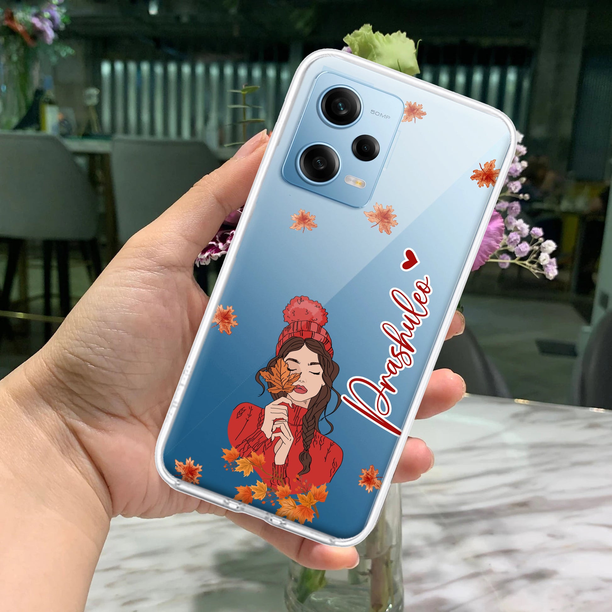 Daisy Flower Customize Transparent Silicon Case For Redmi/Xiaomi ShopOnCliQ