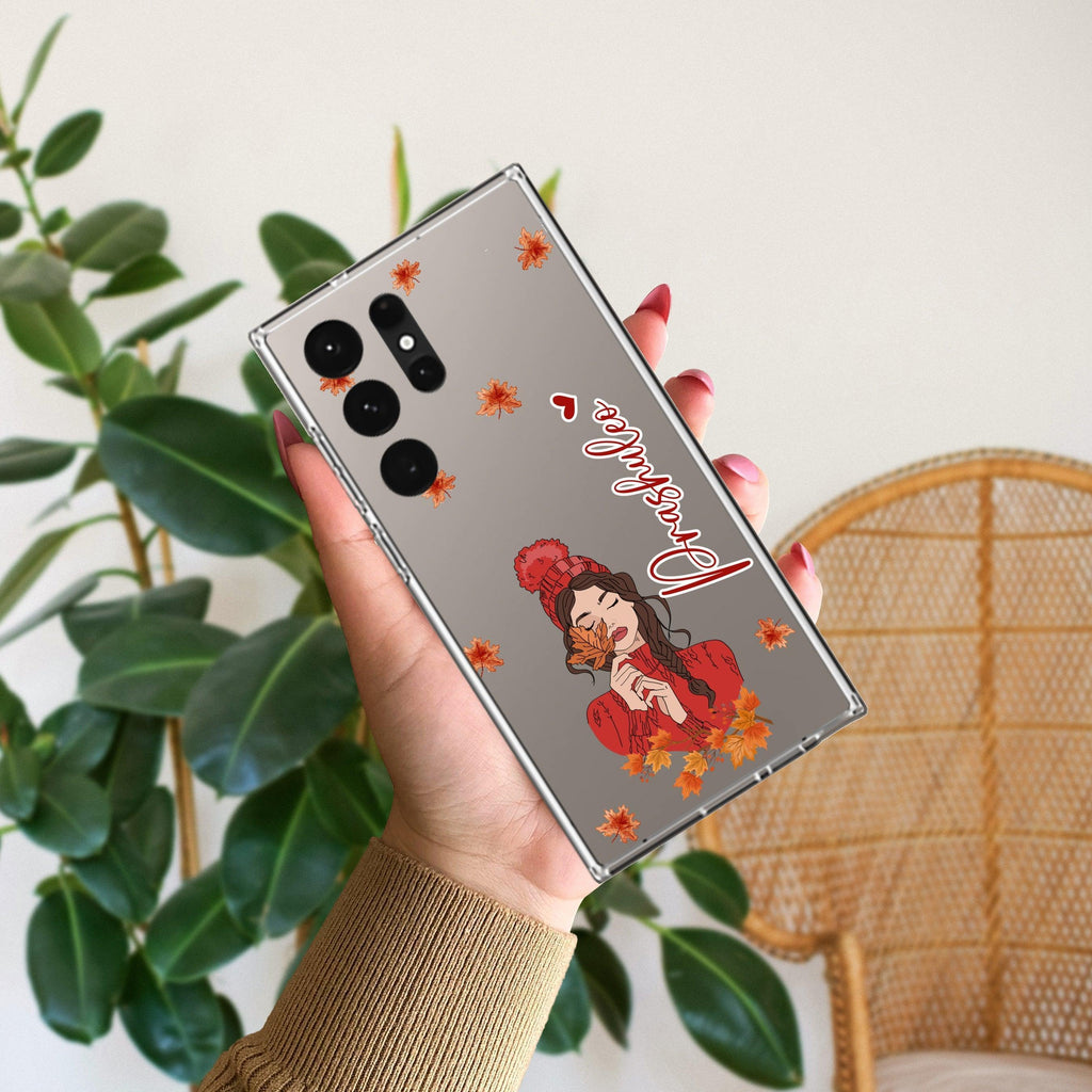 Daisy Flower Customize Anti Yellow Case For Samsung Galaxy S26 Ultra 5G