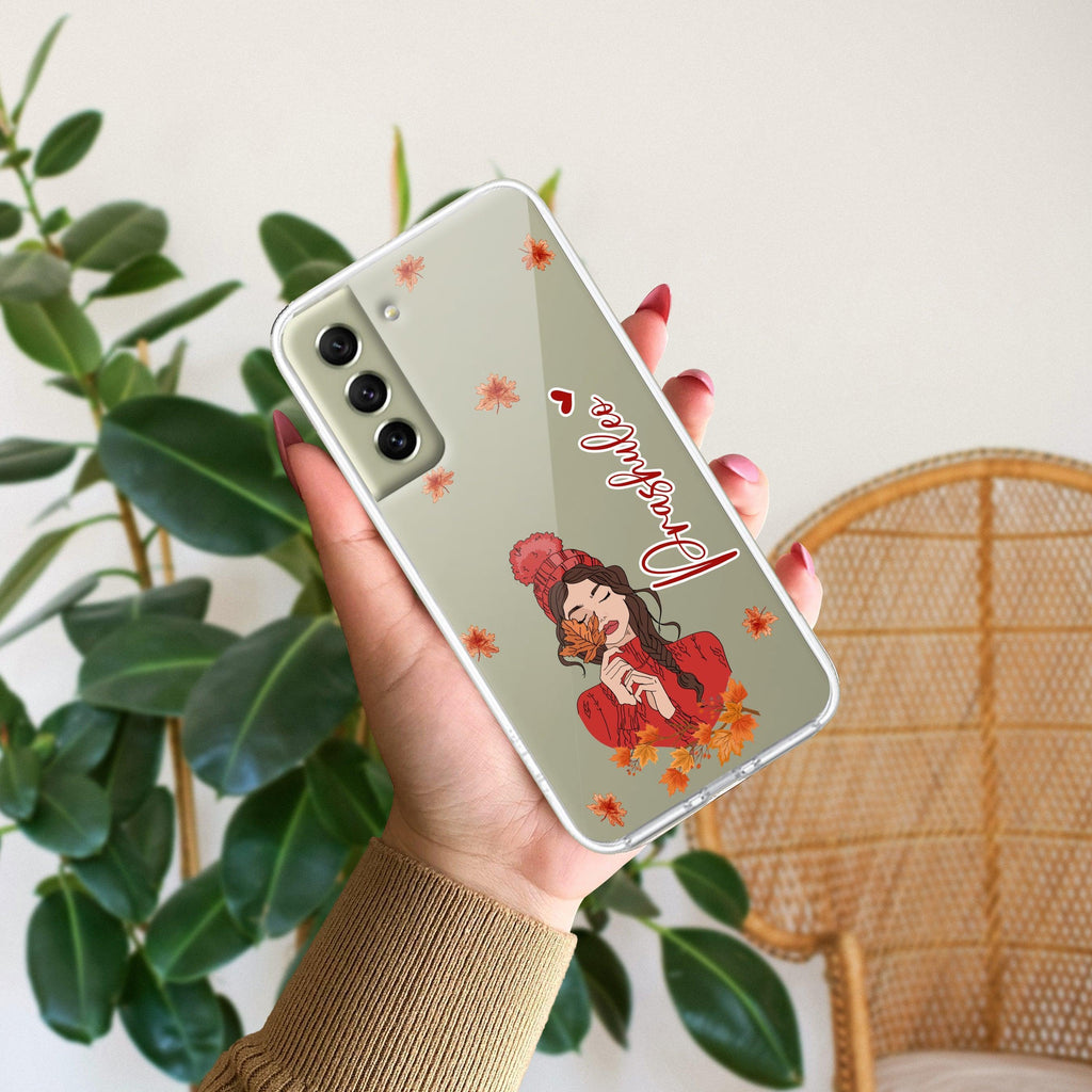 Daisy Flower Customize Transparent Silicon Case For Samsung Galaxy A50 / A50s / A30s
