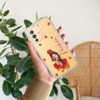 Daisy Flower Customize Transparent Silicon Case For Vivo V23 Pro 5G