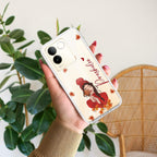 Daisy Flower Customize Transparent Silicon Case For Vivo X200 Pro 5G