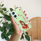 Daisy Flower Customize Transparent Silicon Case For Vivo V29 Pro 5G