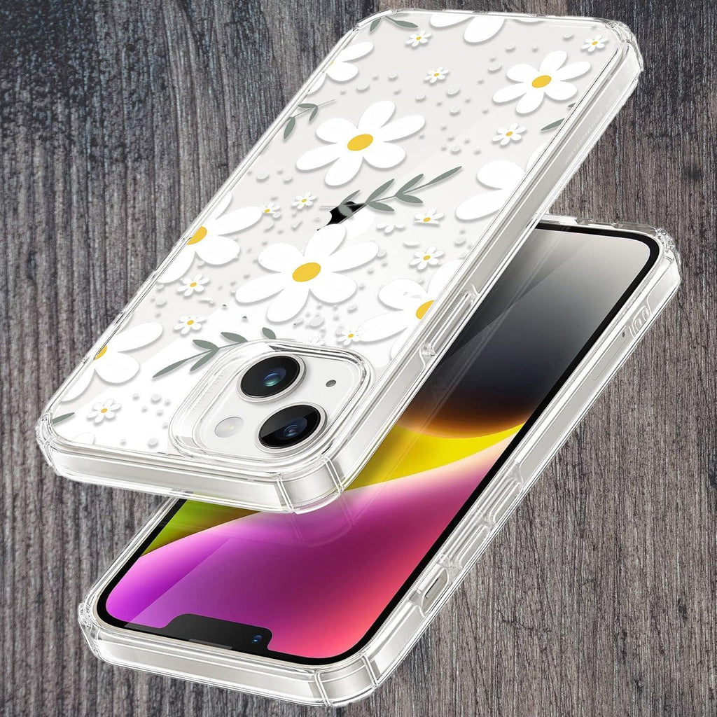 Daisy Bloom Transparent Silicon Case For iPhone - ShopOnCliQ